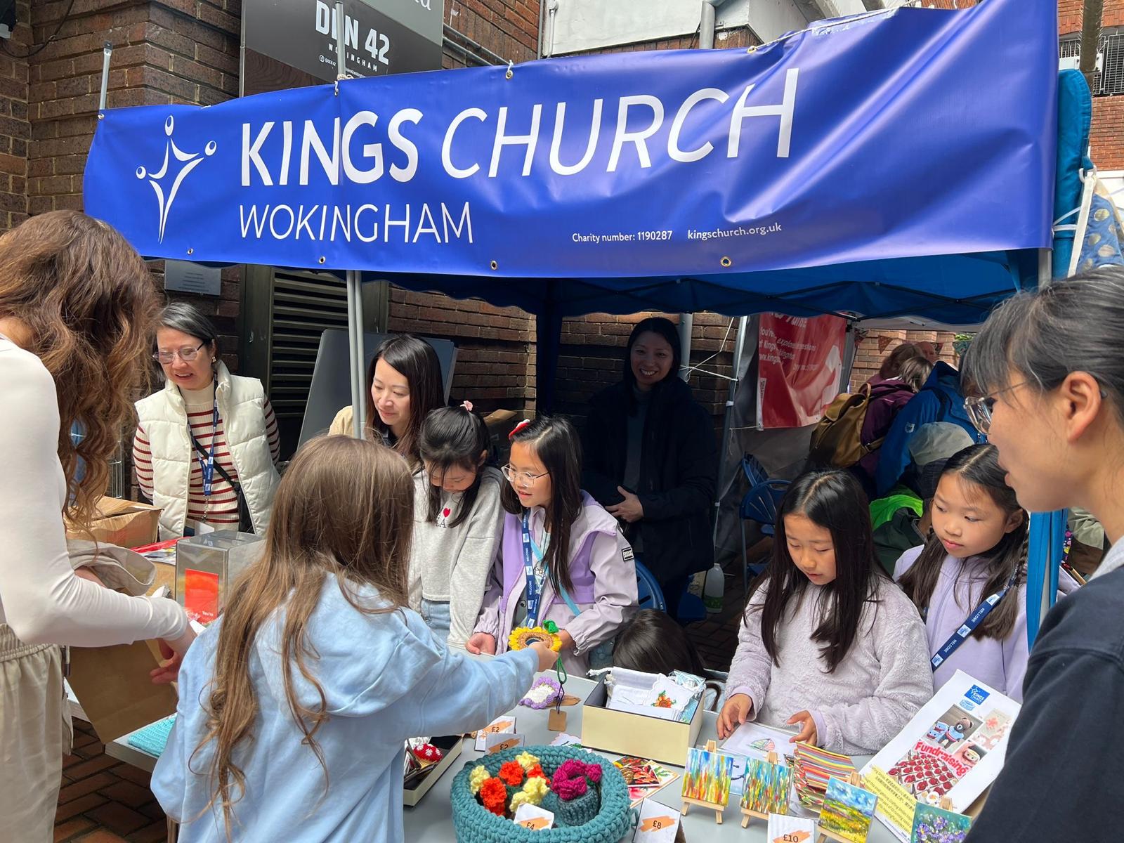 Kings Church Wokingham community stall