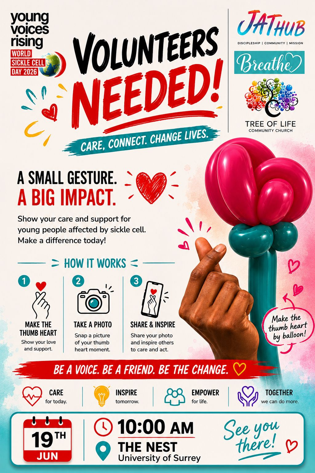 World Sickle Cell Awareness Day - Volunteer Needed
