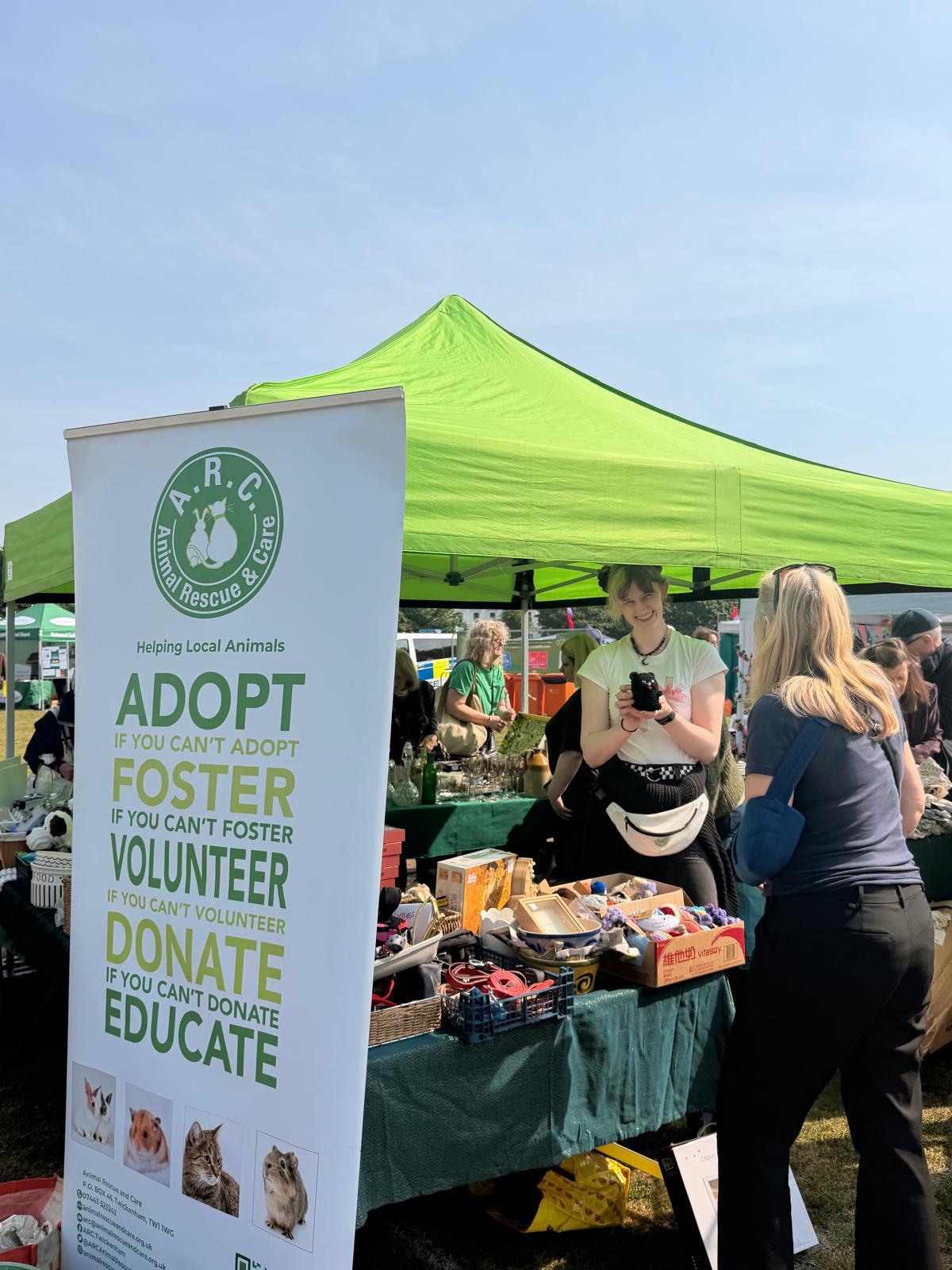 ARC outdoor market stall